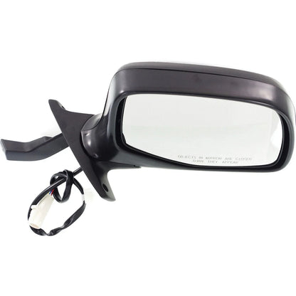 Power Side View Mirrors (Set of 2) for F-Series Truck - Chrome & Black