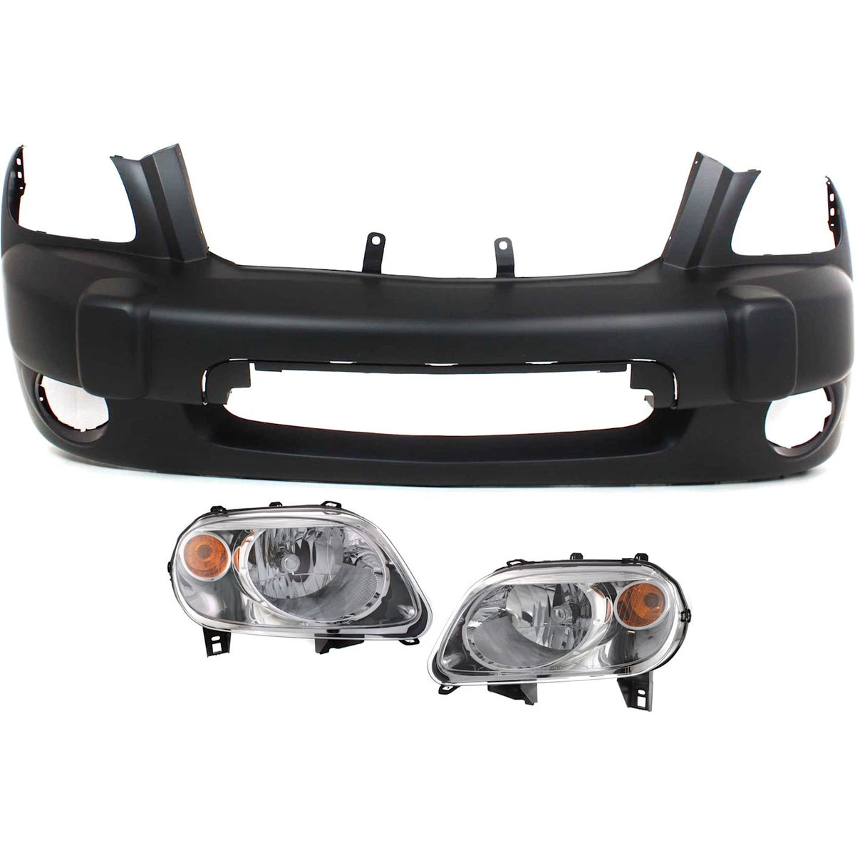 Bumper Cover Kit for Chevrolet HHR (2006–2011) with Fog Light Holes