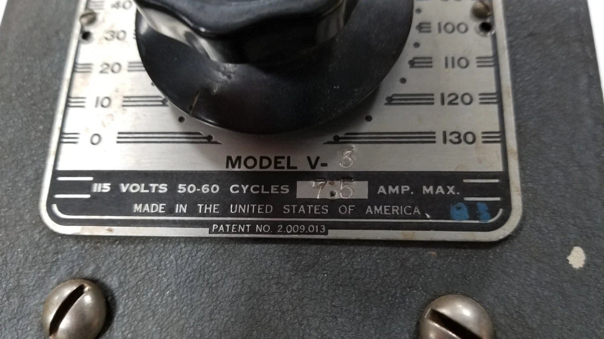 Vintage Varitran Transformer with Bracket for Model V