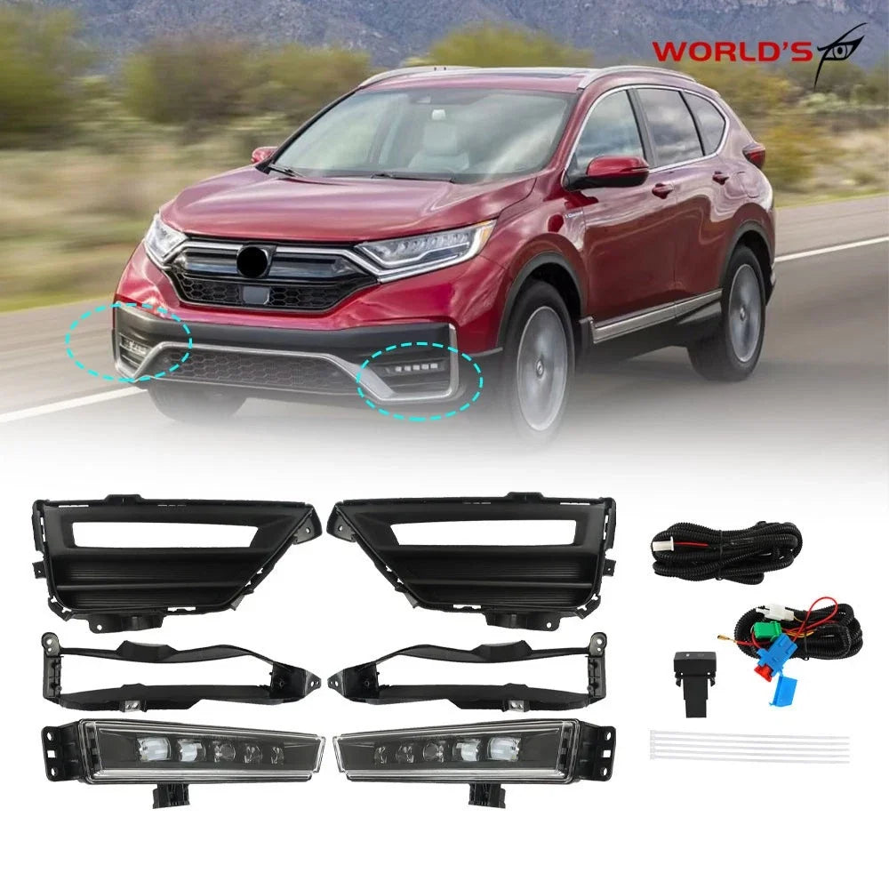 LED Fog Lights for Honda CR-V (2020–2022) Left + Right Pair