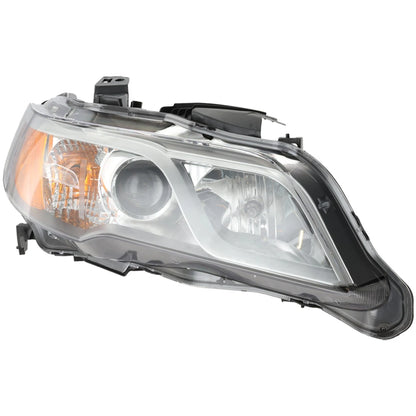 Passenger Side Headlight for Acura RDX (2013–2015) Halogen with Bulb