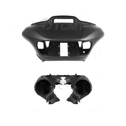 Matte Black Inner Outer Fairing Speaker Covers for Road Glide 2015-2023