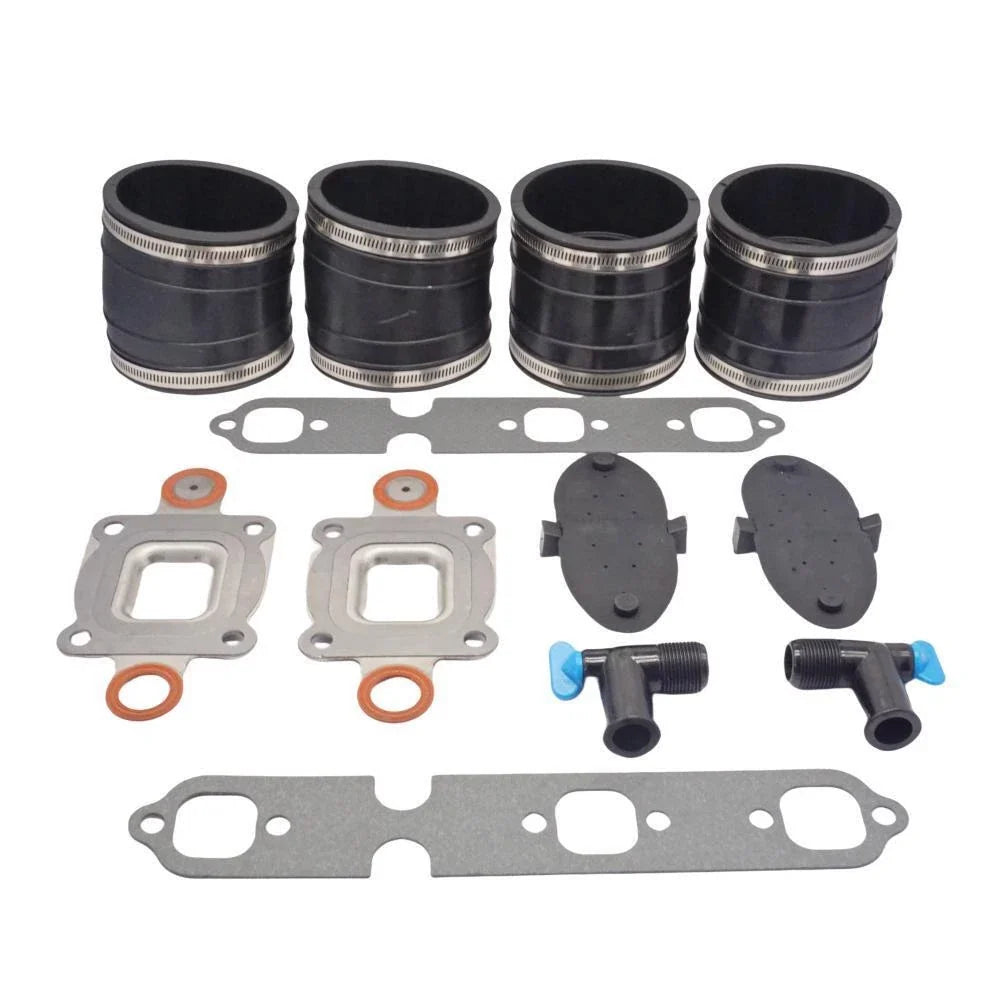 Exhaust Manifold Kit for S.B.DRY JOINT GM V6 Mercruiser (2002-2010)