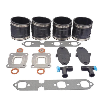 Exhaust Manifold Kit for S.B.DRY JOINT GM V6 Mercruiser (2002-2010)