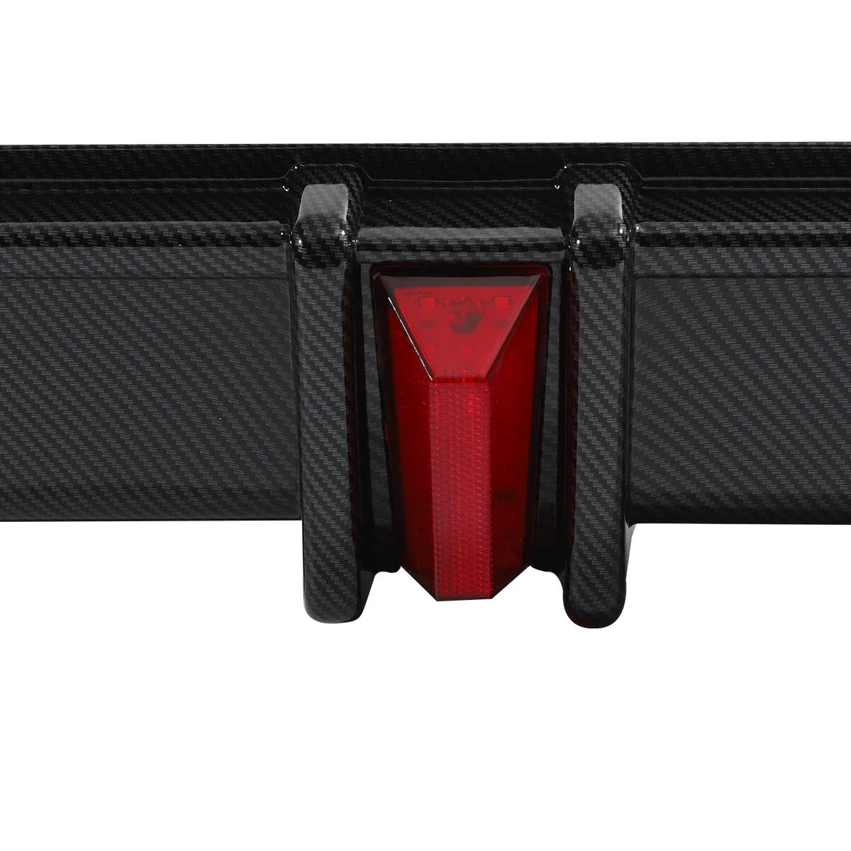Rear Diffuser + Light in Carbon Fiber Print for Accord Sedan 2018-2022