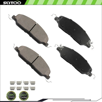 Ceramic Brake Pads with Hardware for Mustang (2010–2012) Front