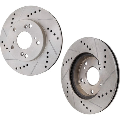 Brake Disc Rotors (Rear) for Hyundai Elantra 2007 to 2010