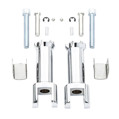 Chrome Passenger Footpeg Support Mount for Harley Softail (2018–2023)