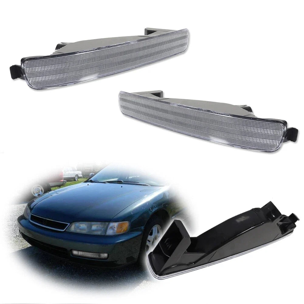 Clear Bumper Signal Lights for Honda Accord (1996–1997)