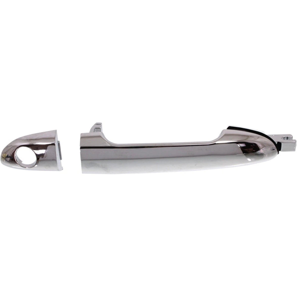 2X Door Handle Set for Kia Spectra (2004–2009) Front Chrome Plastic