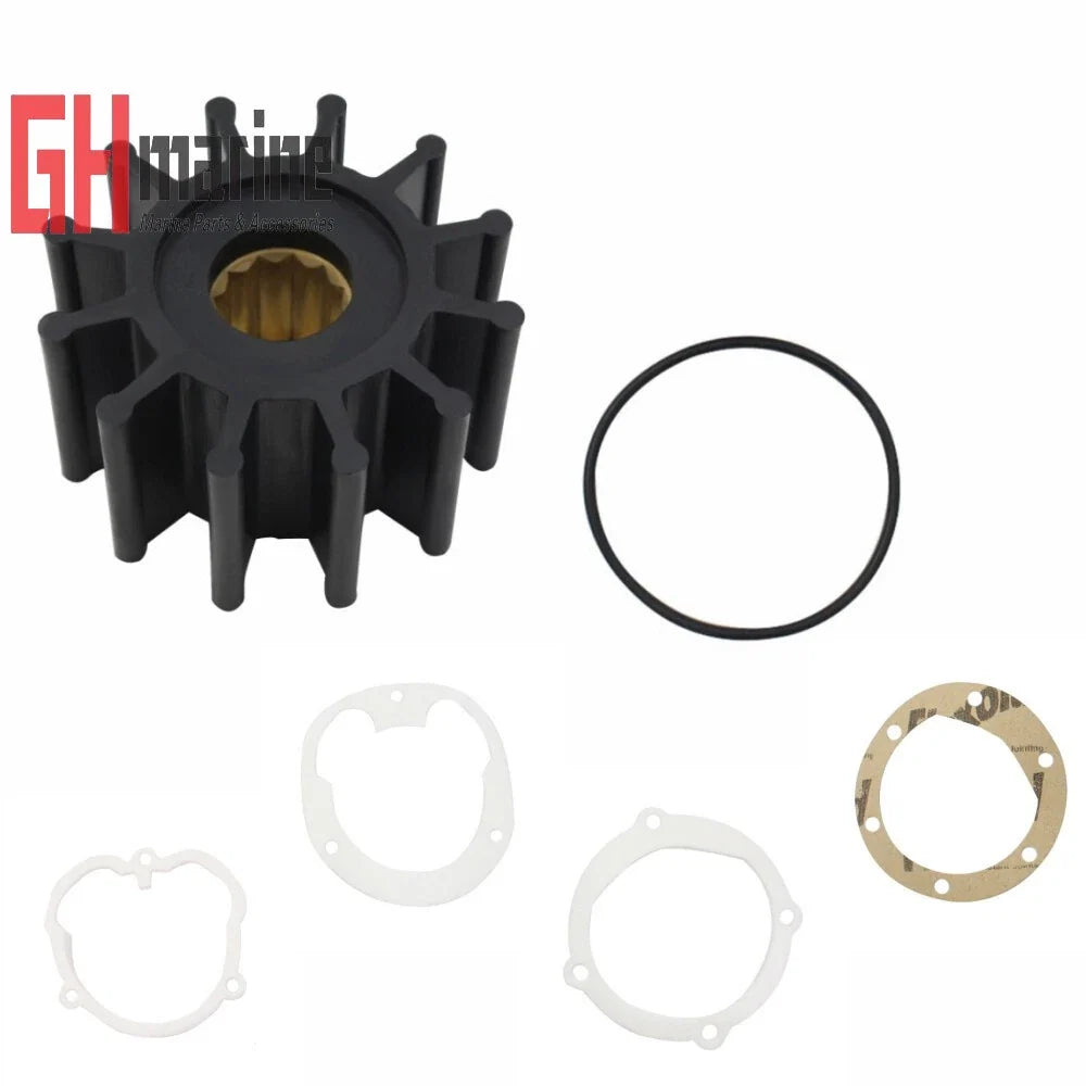 C-POWER Engine Flexible Raw Water Pump Impeller Kit for Marine (4.90, 1.5L & 6.38)