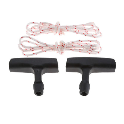 Set of 2 Starter Handle Grip Pull Rope for STIHL 017 MS170 018 MS180 MS210