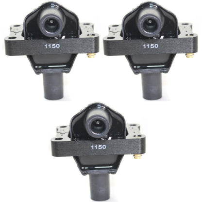 Ignition Coils Set of 3 for Mercedes-Benz C Class E SL S C36 AMG (1993–1997)