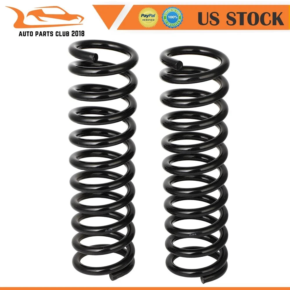 Set of 2 Front Coil Springs for Chevy Chevelle (1968–1972), Olds Cutlass, Pontiac GT