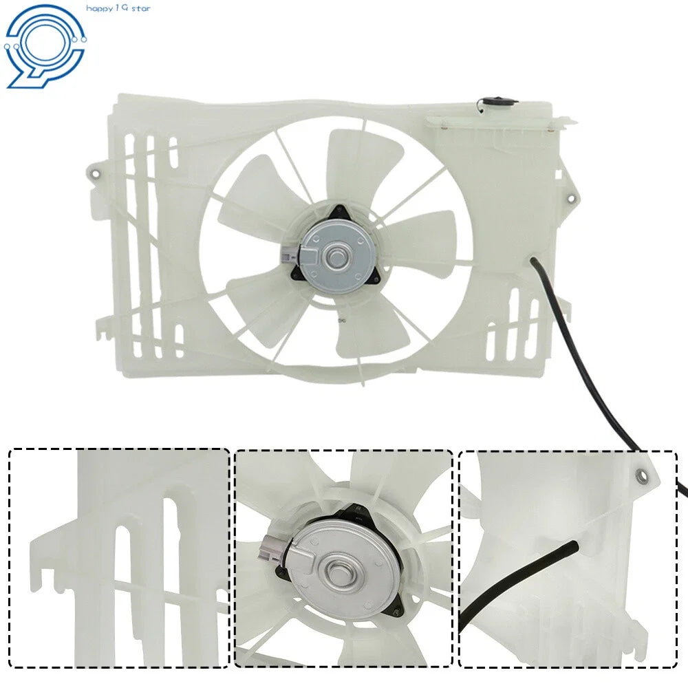 Radiator Cooling Fan & Motor Assembly for Toyota Matrix Corolla Vibe (2003–2013)