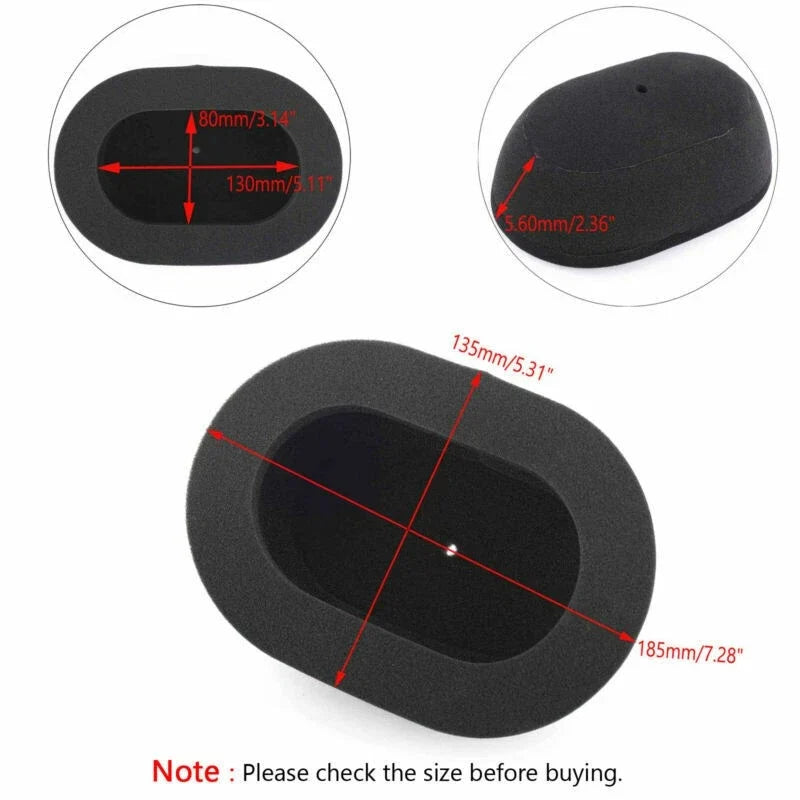 Foam Air Filter Cleaner for Yamaha WR250R TT350 TTR250 WR250X (2007–2023)
