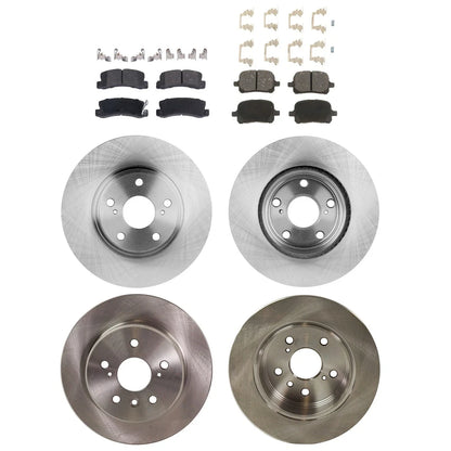 Disc Brake Rotors with Pads Kit for Lexus RX300 (1999-2001)