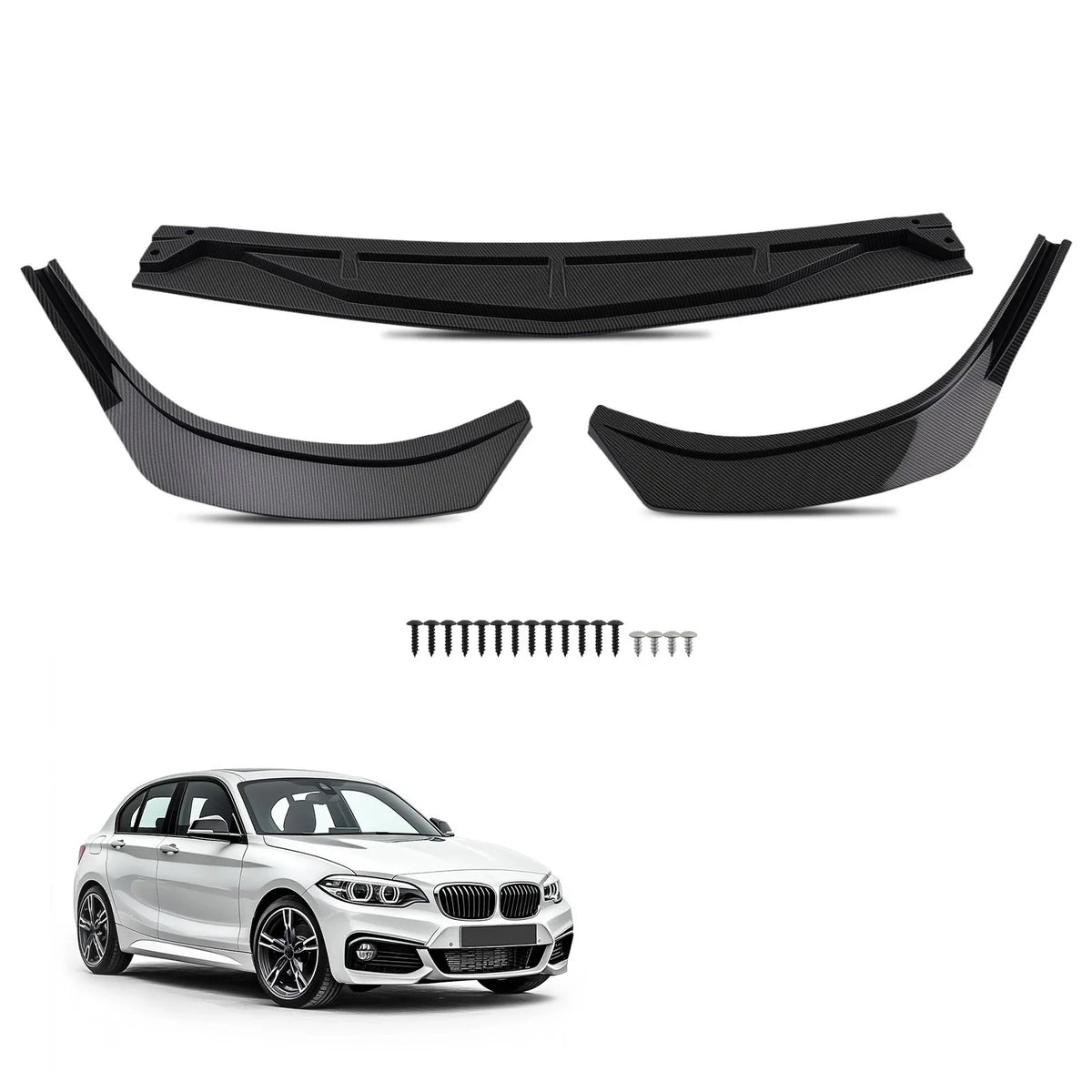 Front Lip Bumper Kit - Carbon Style for Hyundai Sonata 2020–2023