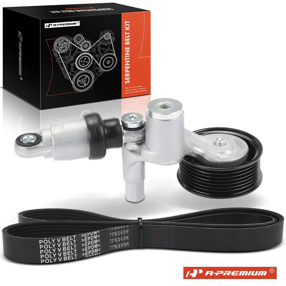 2X Serpentine Belt Drive Component Kit for Honda CR-V (2015–2016)