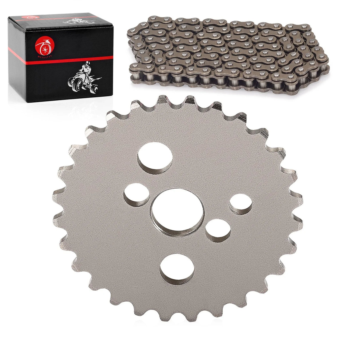 Cam Timing Chain & Sprocket for Honda XR80R CRF80F (2000–2009) 14321-GN1-A40 14401-943-013
