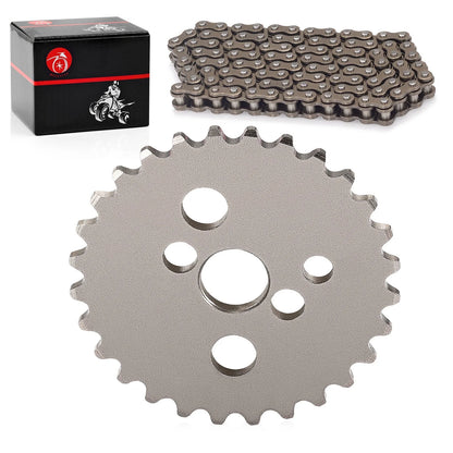 Cam Timing Chain & Sprocket for Honda XR80R CRF80F (2000–2009) 14321-GN1-A40 14401-943-013