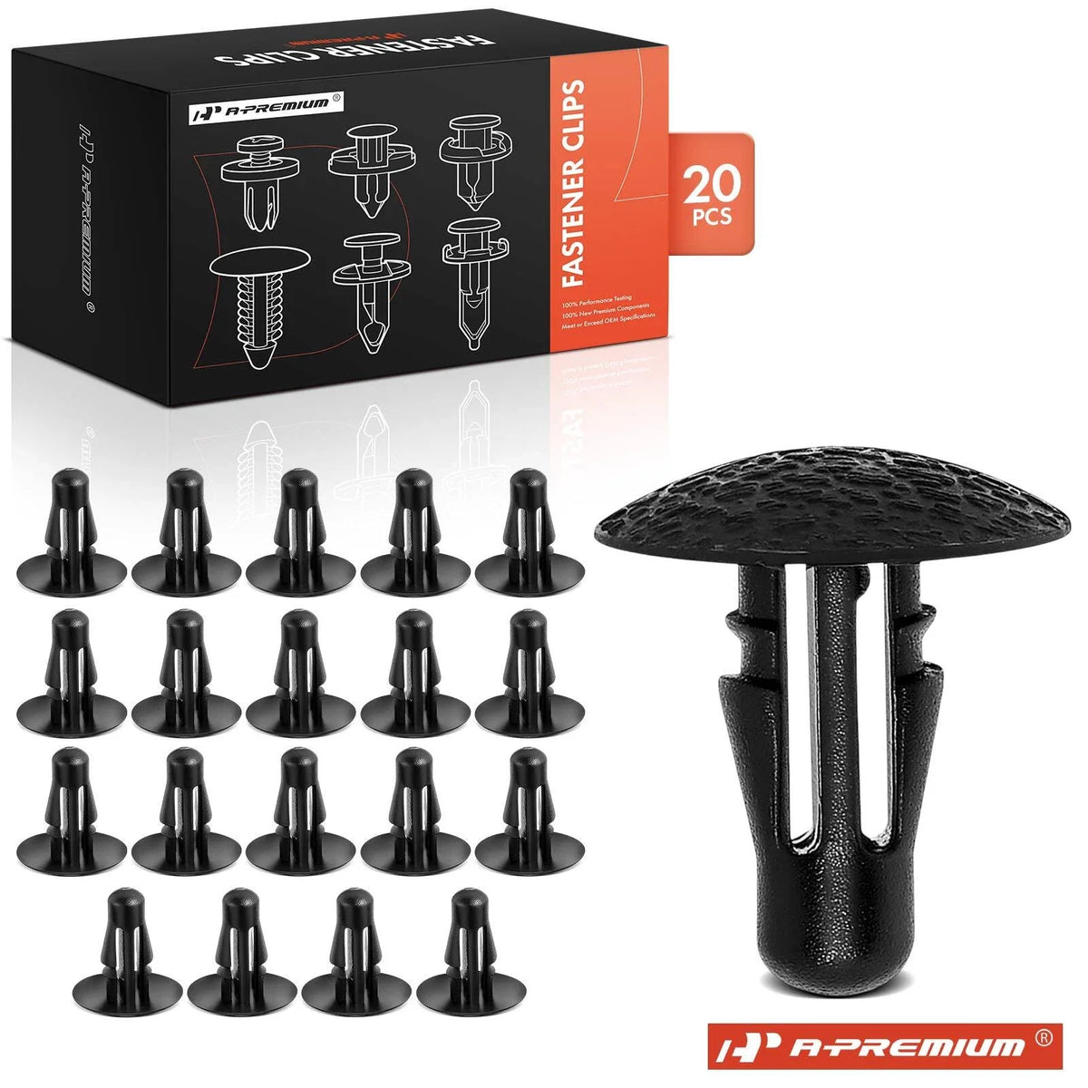 20Pcs Nylon Retainer Clips for Nissan Sentra Versa