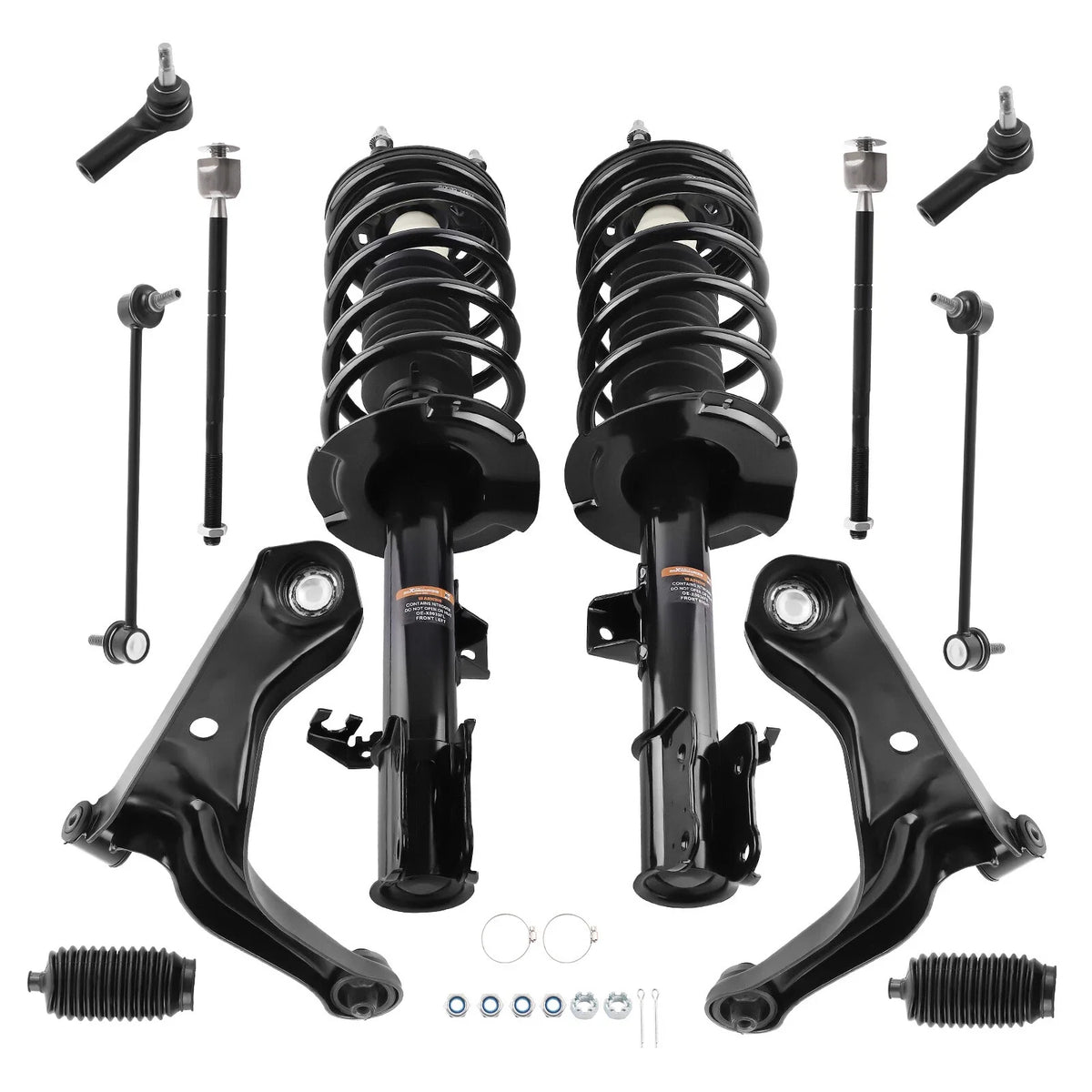 Front Complete Struts and Lower Control Arms for Ford Escape 2005–2009