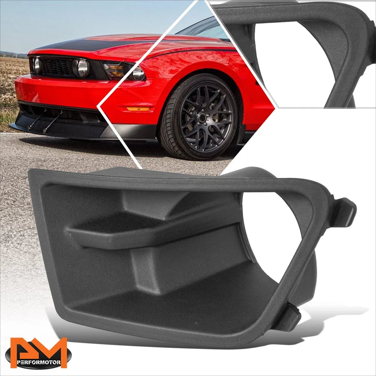 Fog Lamp Bezel Cover for Ford Mustang (2010-2012)