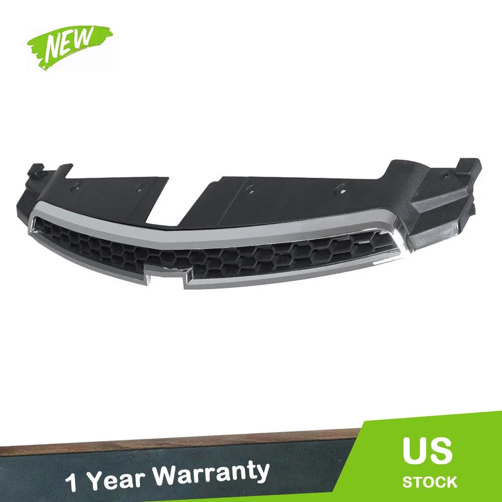 Front Upper Grille for Chevy Cruze (2011–2014) Black Chrome Honeycomb