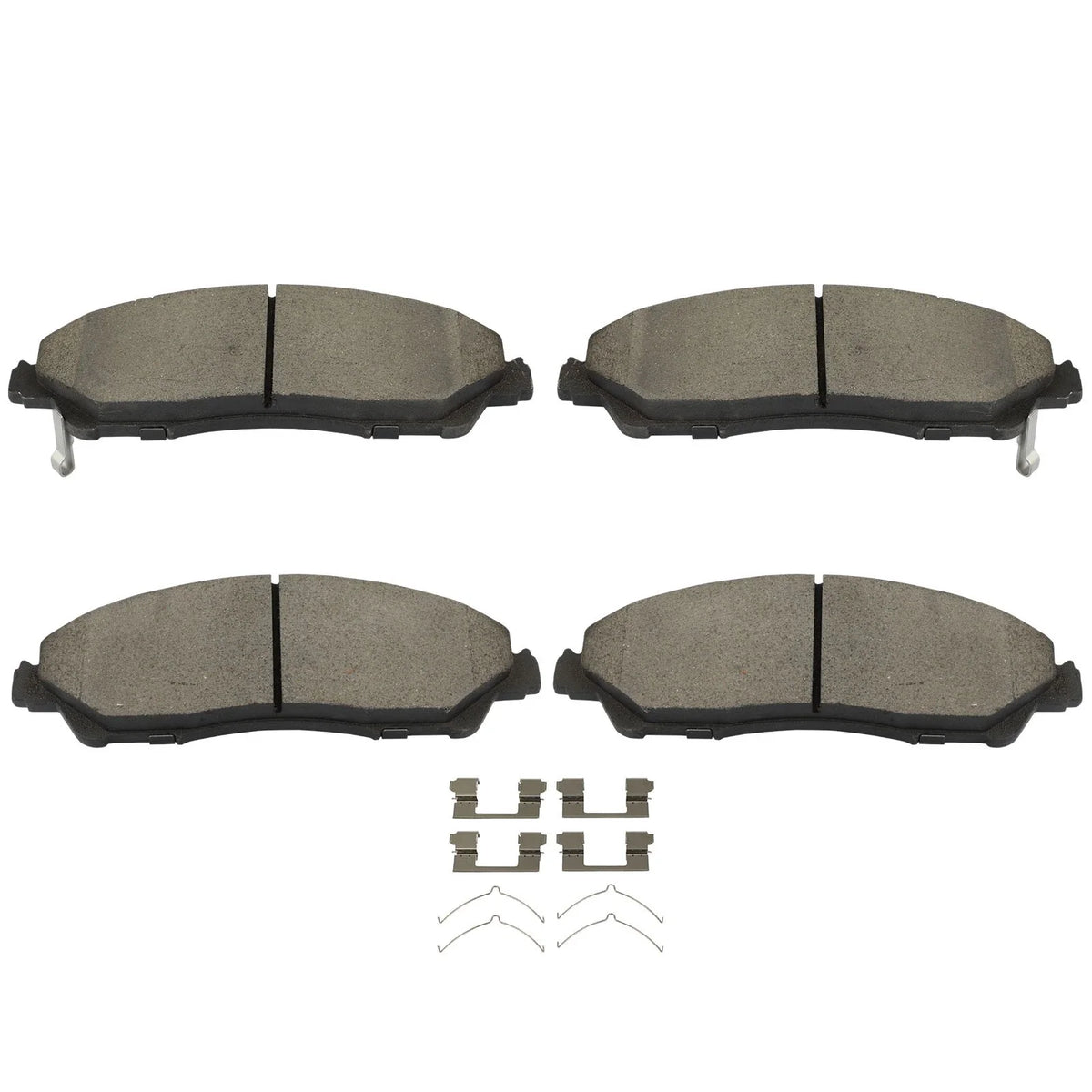 Front Ceramic Brake Pads Kit for Honda Ridgeline (2017–2022)