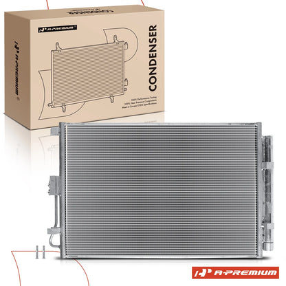 A/C Condenser with Receiver Drier for Kia Soul (2012–2013)
