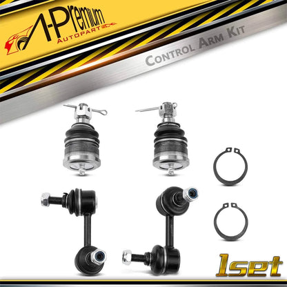 Set of 4 Front Stabilizer Bar End Links for Honda Civic Acura EL