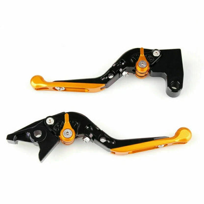 Brake and Clutch Levers Adjustable Folding for Suzuki GSXR GSR SFV (T9)