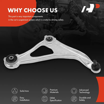Ball Joint Front Right Lower Control Arm for Nissan Altima 2015-2018