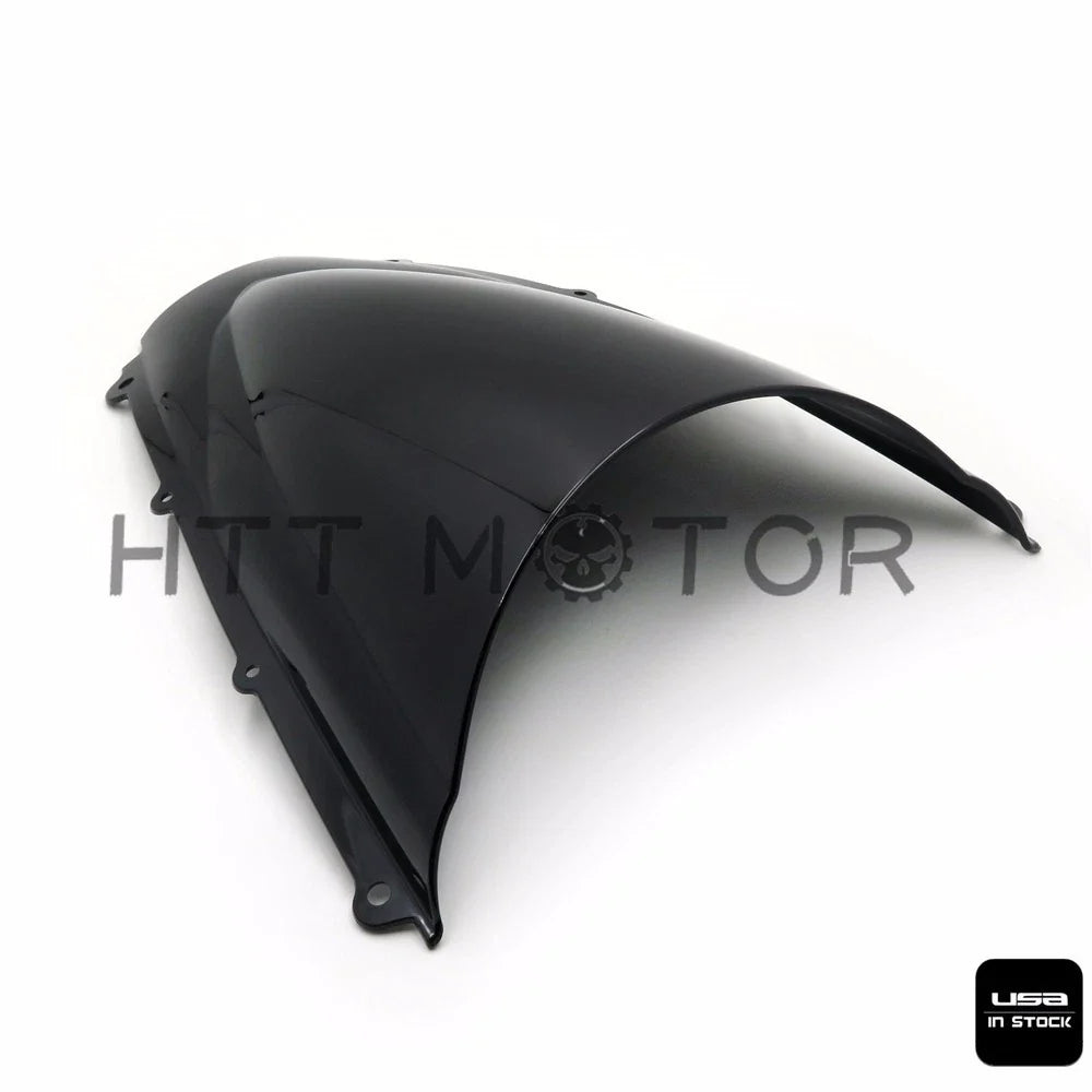 Double Bubble Windshield for Triumph Daytona 675 (2006–2008) Black