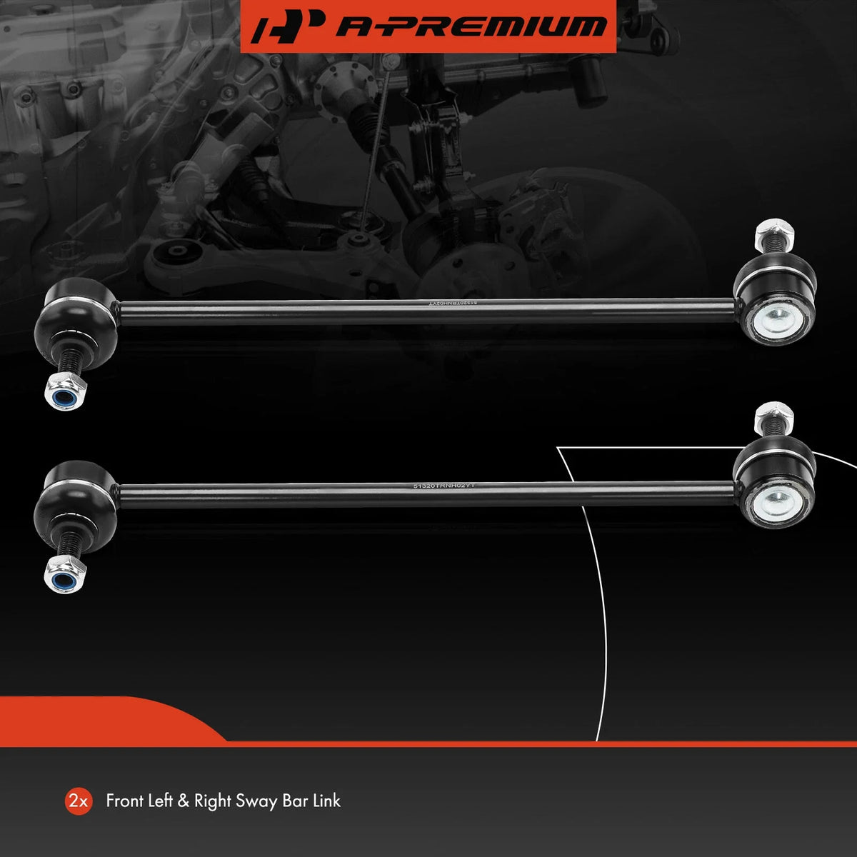 Front Link Kit - 2X Stabilizer Bar for Honda CR-V 2017-2022