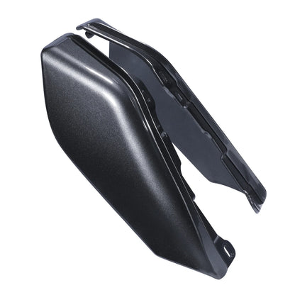 Mid Frame Air Deflectors - Black Geometric for Harley Touring 2009–Present