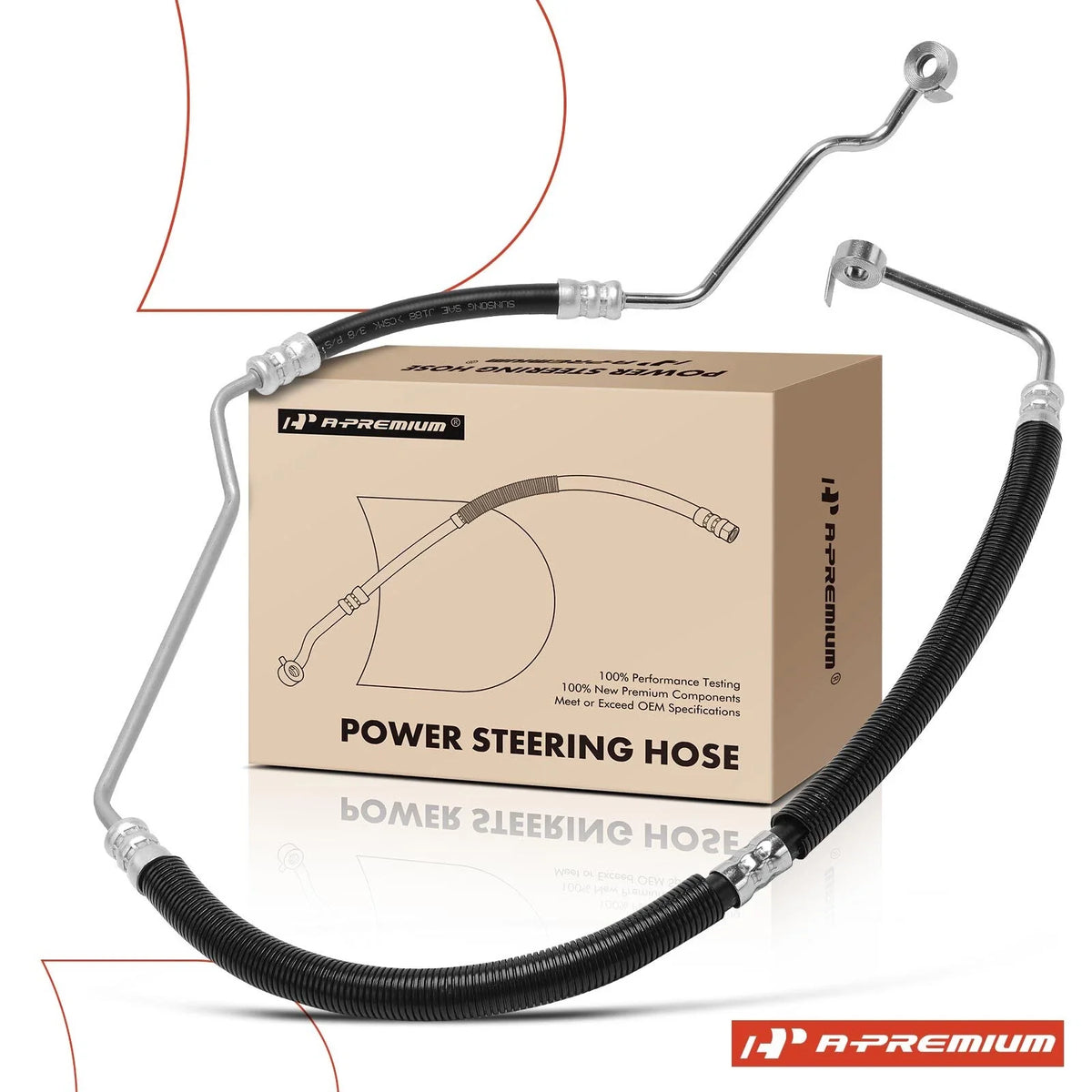 Power Steering Pressure Line Hose for Ford Fusion (2006–2009)