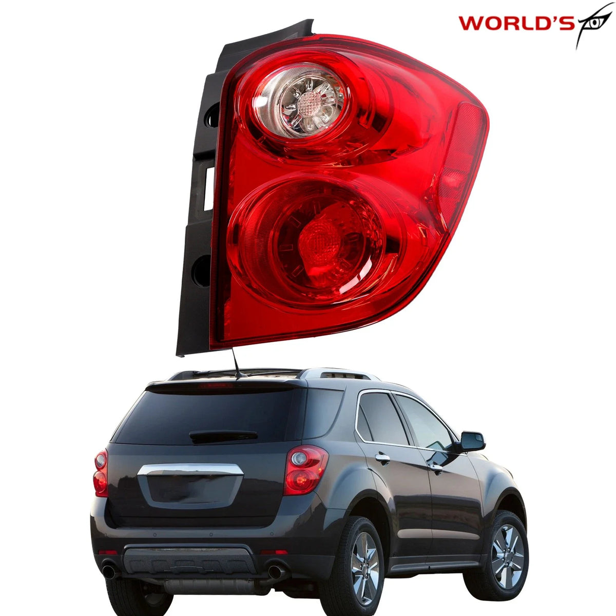 Tail Light for Chevy Equinox (2010–2015) Right Passenger Replacement