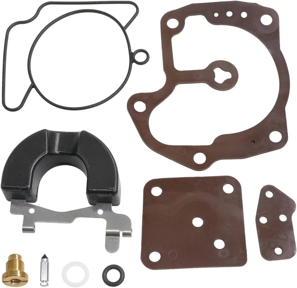 6-Pack Carburetor Repair Kit for Johnson Evinrude V6 Looper (18-7248, 439079, 439078)