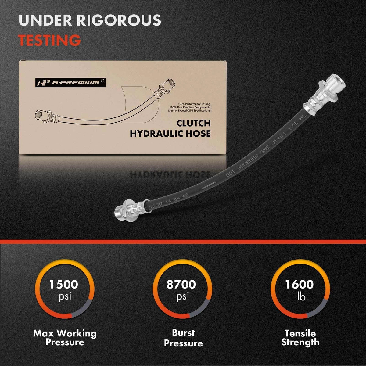 Clutch Hose Line - Hydraulic for Honda Civic 2002-2005, Acura RSX 2002-2006