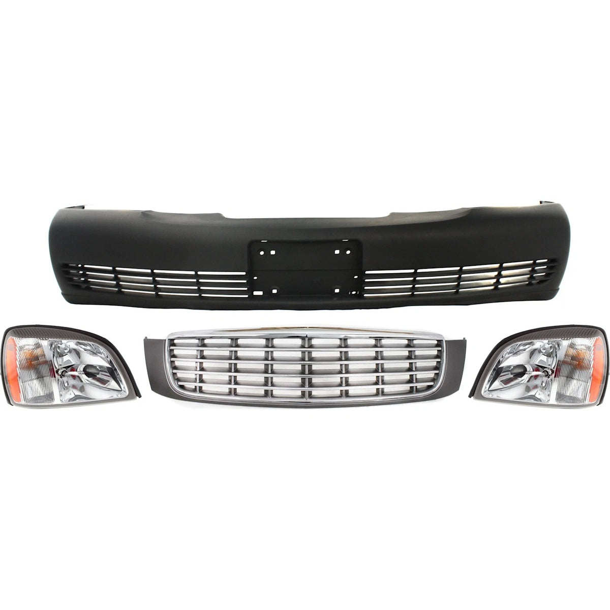 Grille for Cadillac DeVille (2004–2005) Front Kit