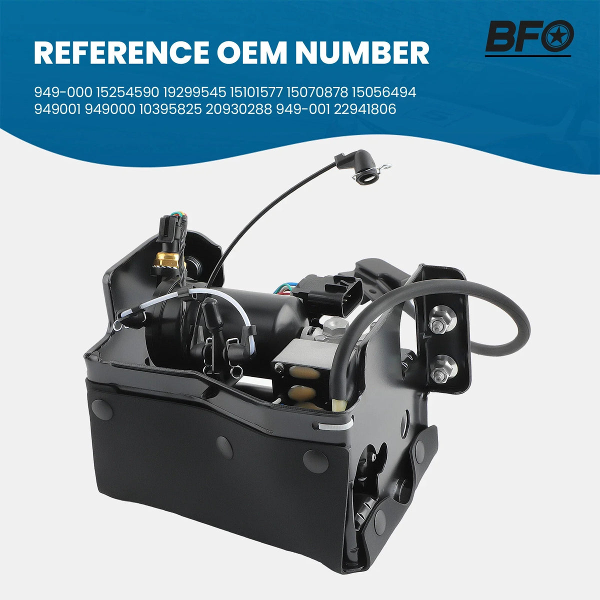 Air Ride Suspension Compressor Pump for GMC Yukon (2001–2016)