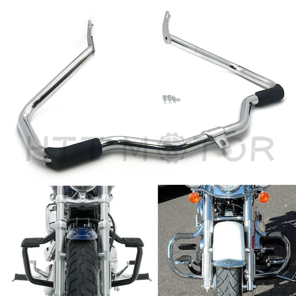 Engine Guard Crash Bar for Harley Softail Fat Boy Heritage 2009-2017