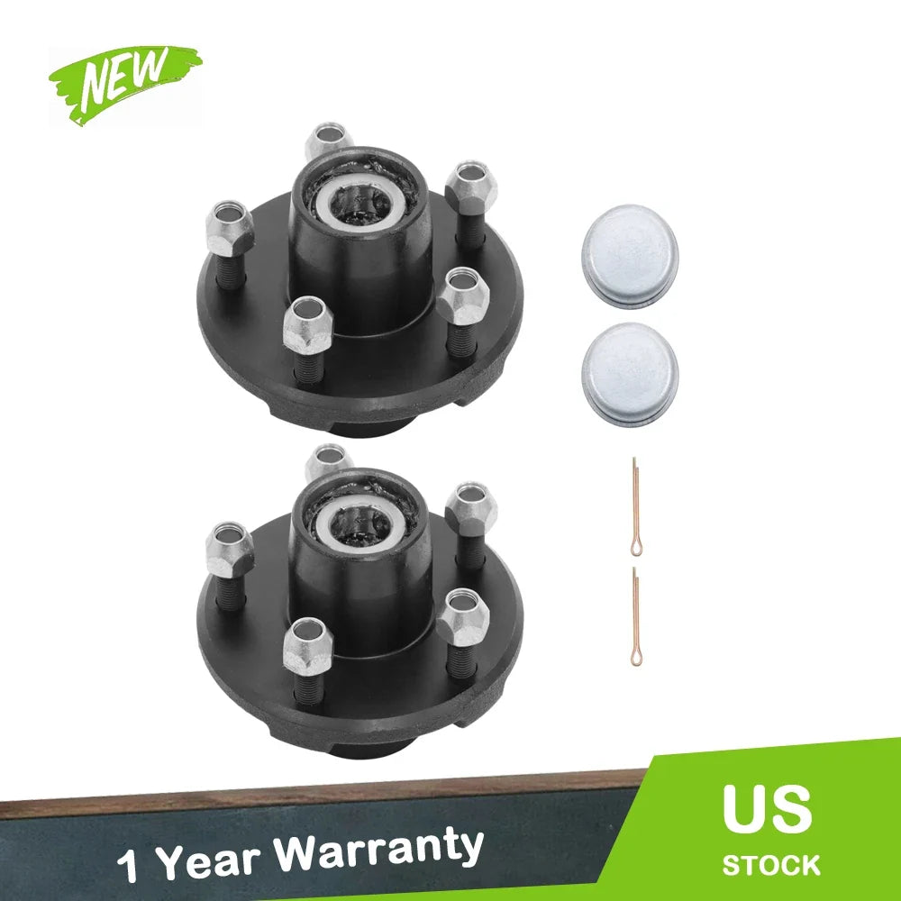 Trailer Hub Kit for RHI 5 Bolt (4-1/2" Bolt Circle)