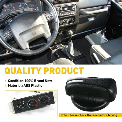 A/C Control Knob Switch for Dodge Ram Van & Jeep Wrangler 1990-2006