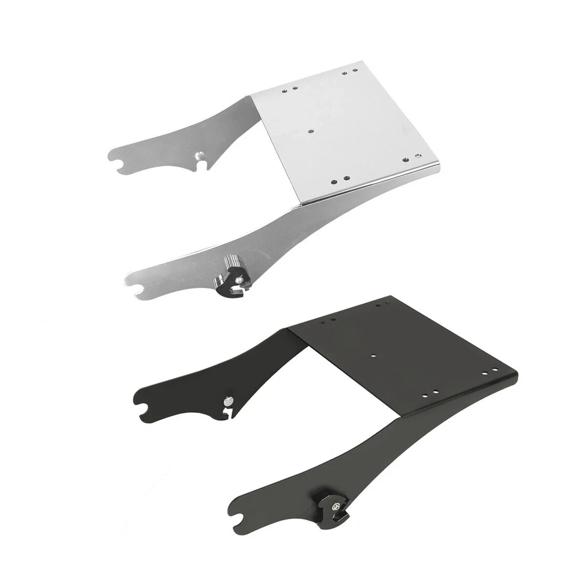 Trunk Rack - Chrome and Black Finish for Harley Touring (1997–2008)