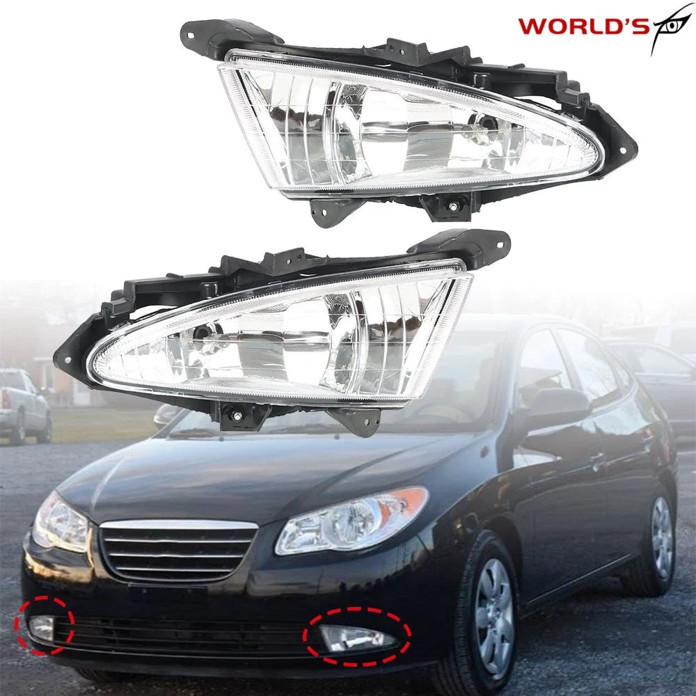 Fog Light Assembly for Hyundai Elantra (2007–2010)