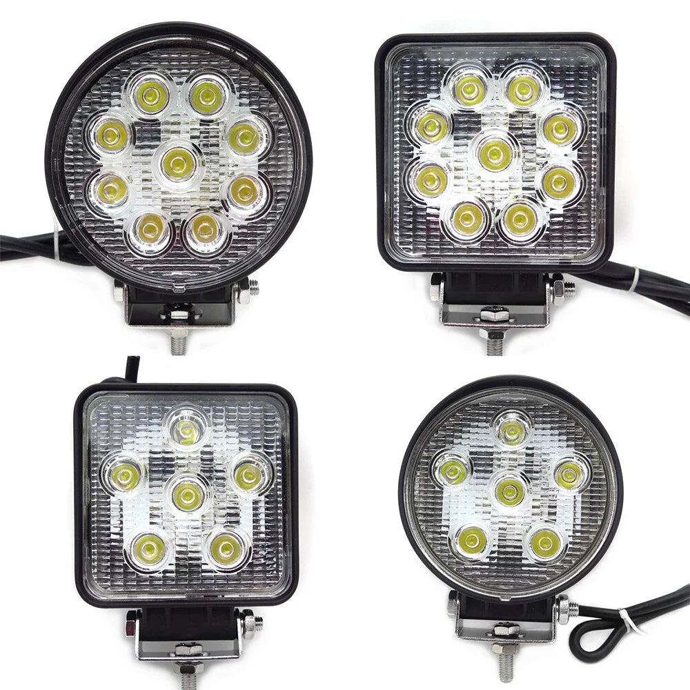 Off Road Work Light 18W 27W for SUV Car (12V/24V)
