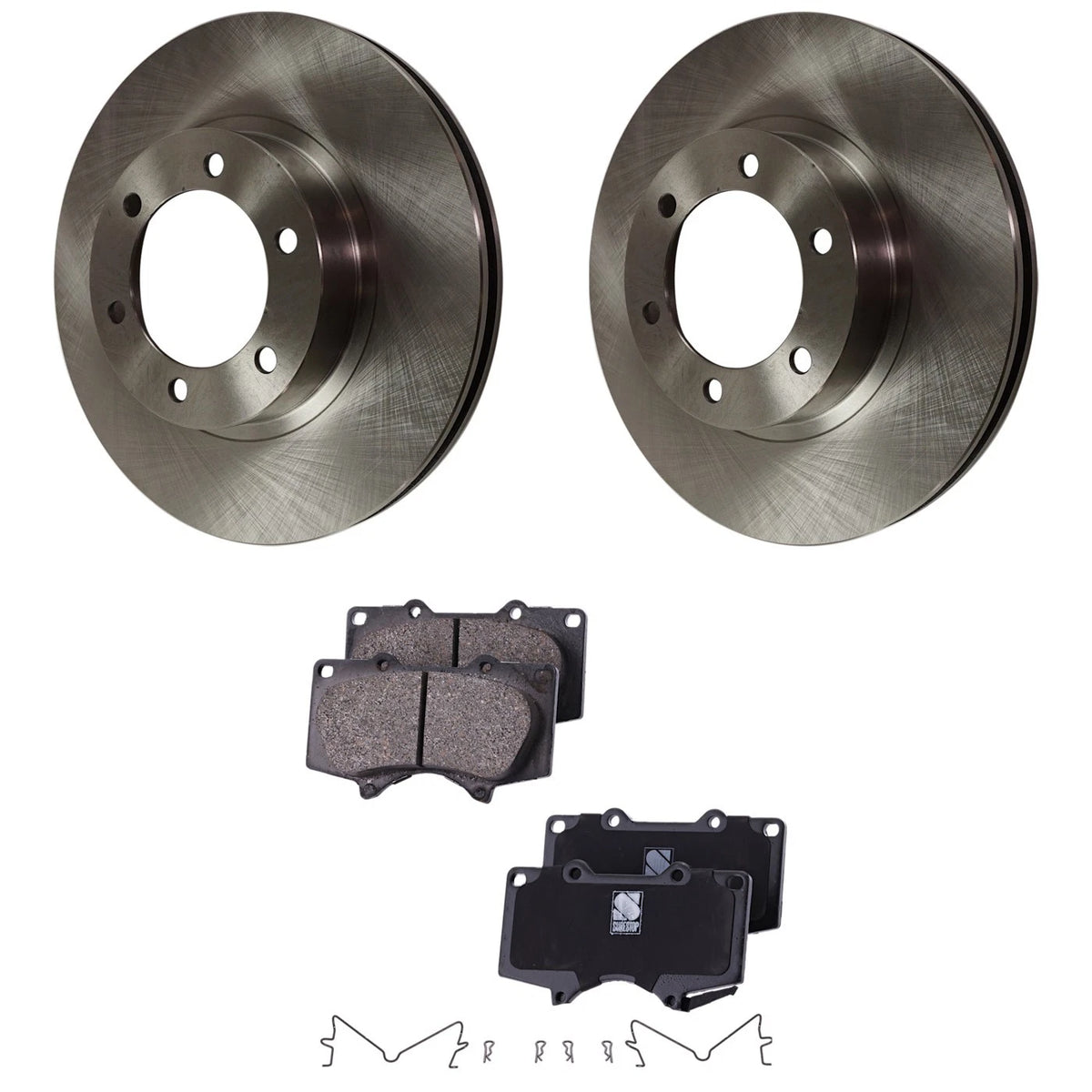 Brake Disc Rotors and Pads Kit for Lexus GX470 4Runner (2003–2009)